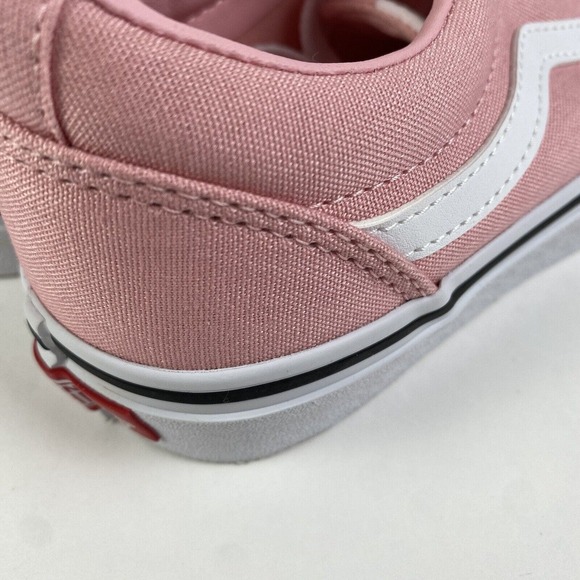 Vans Ward Canvas Sneakers Powder Pink Kids Size 3 Brand New - Picture 11 of 16